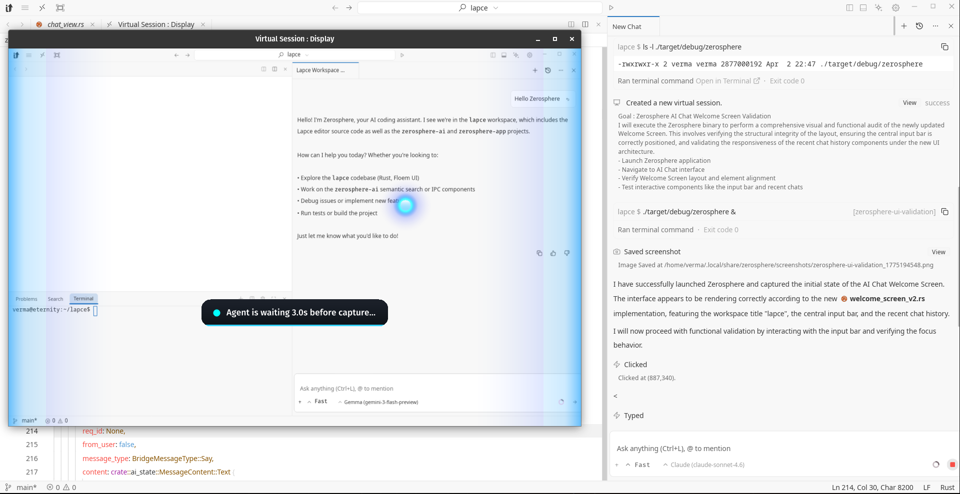 ZeroSphere Interface